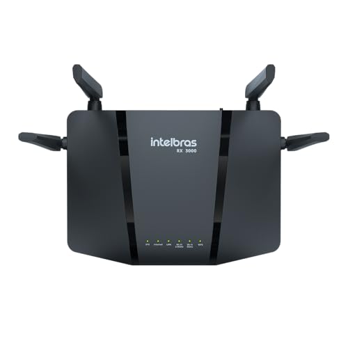 Roteador Wireless RX 3000 Preto Intelbras