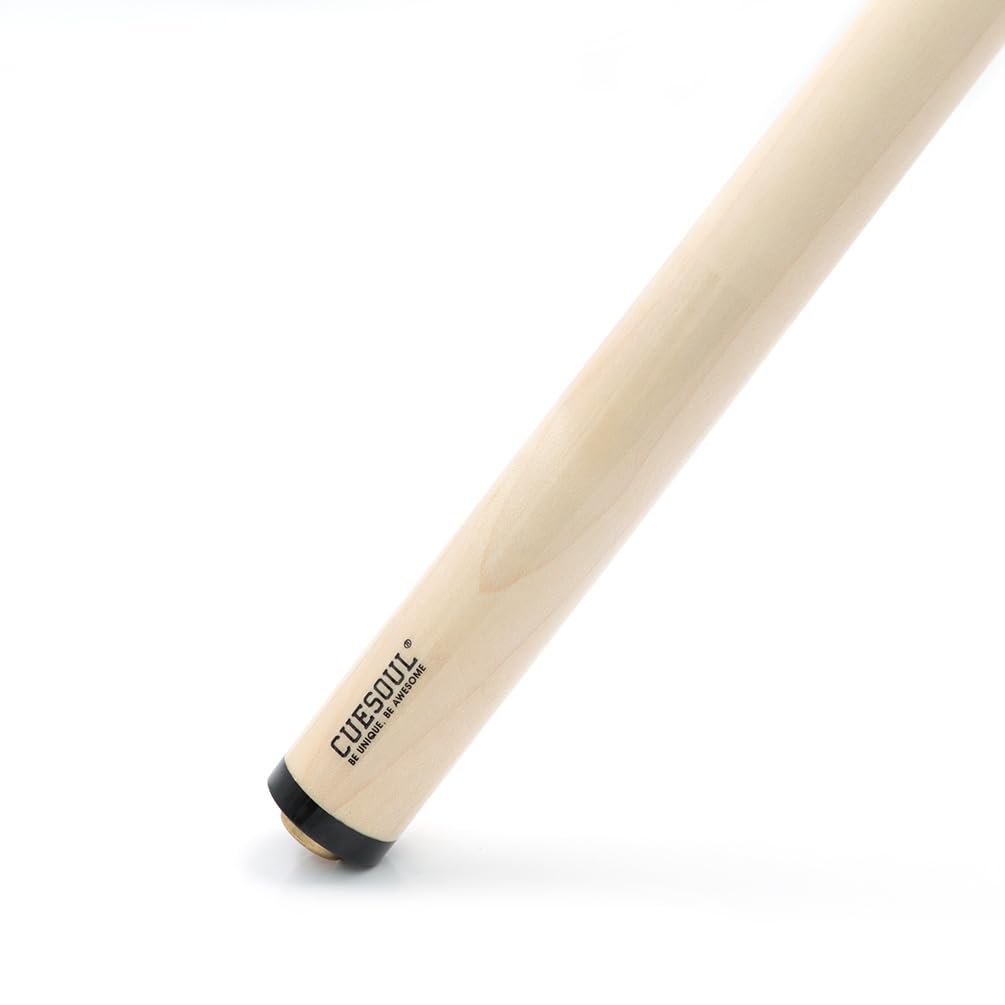 CUESOUL 58" 2 Piece Maple Biliardo Pool Stecche Sticks-19oz