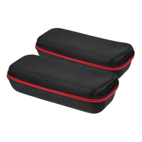 Holibanna 2 pcs Microphone Storage Bag Zippered Carrying Case for Handheld Mics Durable Protection for Travel Shockproof Scratch Resistant present for Music Lovers