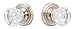 Sure-Loc Hardware Ridgecrest Mountain Torrey Nickel No Deadbolt Privacy Door Knob