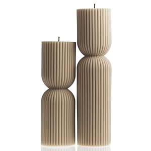 LAWA Handmade Pillar Candles – Elegant Home Decor
