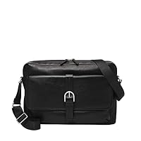 FOSSIL Mens Camden Black MBG9602001 Messenger, Black, Medium US