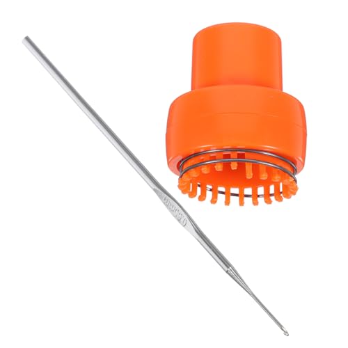 LALAFINA Mini Hat Loom Auto Crochet Machine Knitter Loom Socks Scarf Hat Knitting Tool for Rope Braiding