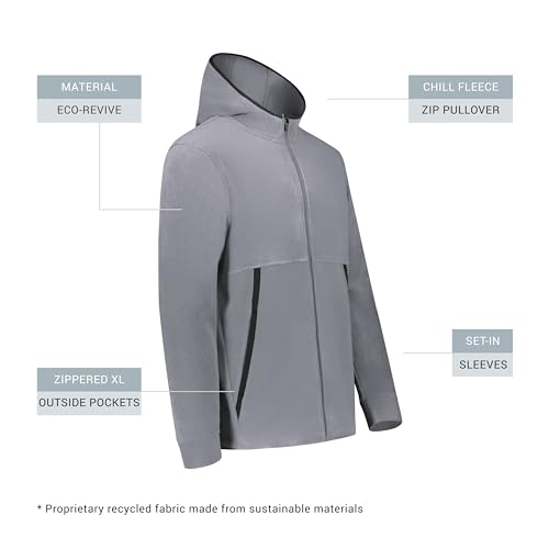 Augusta Sportswear Men's Chill Fleece 2.0 Full Zip Hoodie3