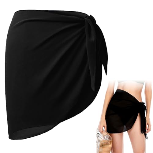 Pareo Femme Plage, Mousseline Wrap de Plage, Sarong Paréo Cache-Maillot