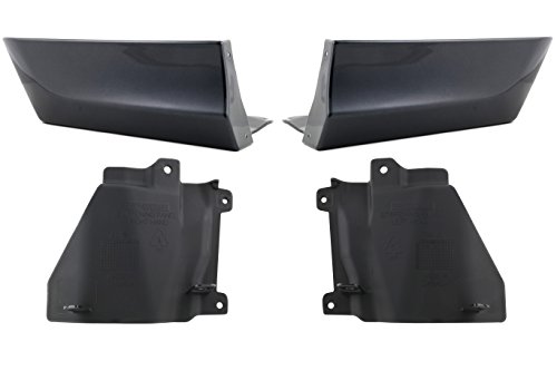 Image of Subaru J101SVA000EN Rear Aero Splash Guard Kit (Dark Gray Metallic), 1 Pack