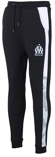 OLYMPIQUE DE MARSEILLE Pantalon Molleton fit Om - Collection Officielle Homme - Taille M