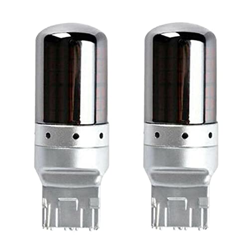 Ampoule LED T20 7440 chrome pour clignotant sécurité route voyage