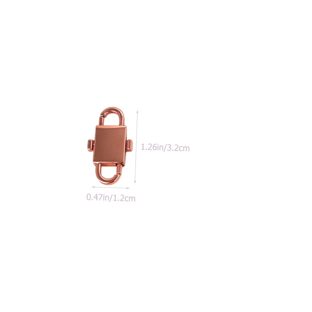 Lurrose 30piezas Hebillas Ajustables De Metal Para Bolsos Para Para Ajustar De Correas Accesorios De Moda Para Tu Bolsa