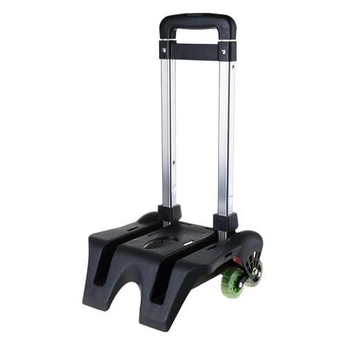 Foldable Pulling Rod Cart Aluminum Alloy Student Backpack Pet Bag Load Bear Outdoor Traveling Camping Portable Supply