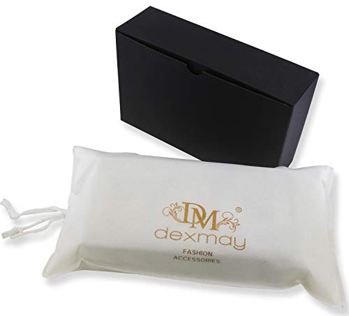 Dexmay Velvet Women Clutch Evening Bag With Rhinestone Crystal Flower Clasp Formal Purse For Party Red #TOP5