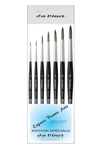 Da Vinci Serie 373 (3373), Set 7 Pinsel rund...