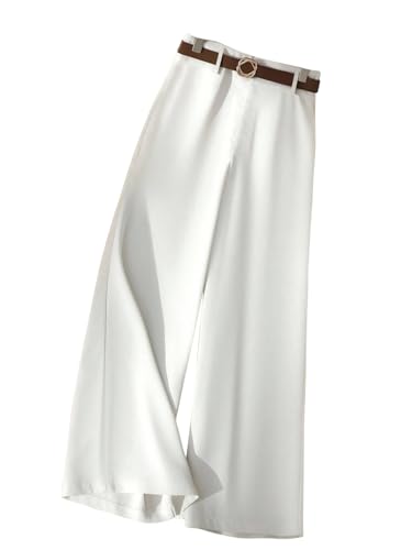 Image of KERI PERRY Trousers for Woman Pants Women's Formal Office Korean | Black Track Pant Beige| Straight | Cotton Spandex Stretchable Trouser | High-Waisted Bottom Wear