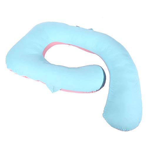 OUTAD Multi-functional U-Shape Cotton Maternity Pillow Full Body Pregnant Women Pillow Nursing Body Support Sleeping Pillow