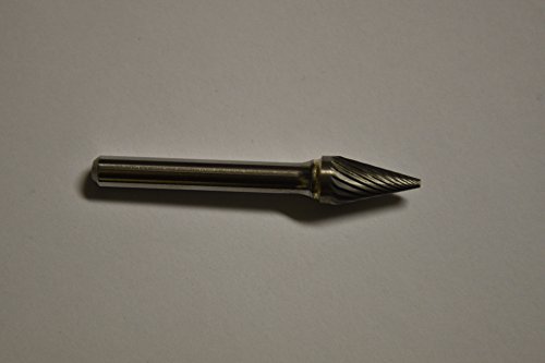 Fresa Carburo SM-4 de Corte Simple 3/8" x 5/8" con Mango 1/4" miniatura 4