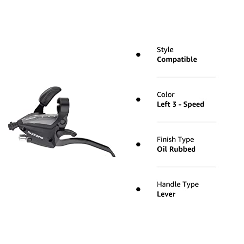 Shimano St-Ef500-L4A Mountain Bicycle Shift/Brake Lever (Left 3-Speed) #TOP2