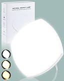 ☀UV-Freie Sichere Lichttherapie: Verbesserte DZ03-A1 Raute Lichttherapielampe, die bis zu 10.000 Lux für effektive, sichere und natürliche Lichttherapie liefert, nicht-invasiv und UV-frei, hilft bei der Bekämpfung von Winterblues, Schlaflosigkeit, Jetlag, Schichtarbeit oder saisonalen Veränderungen und steigert Energie. Liefert Signale an den Körper, die Ihnen helfen, sich energiegeladen, konzentriert und revitalisiert zu fühlen.