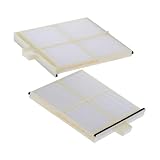 Quueparts Air Filter Kit LQ50V01007P1 LQ50V01008P1 51186-10610 Compatible with Kobelco Excavator