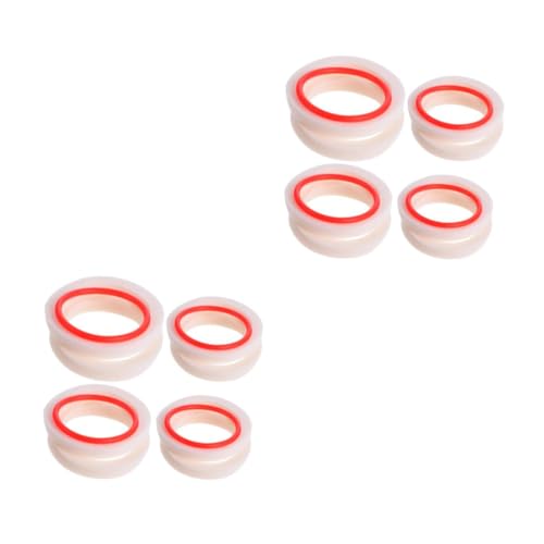 GALPADA 8 Sets Mountain Bike Axle Seal Foam Fork Seal Spong Fork Cycling Oil Absorption Sponge Sponge Rings