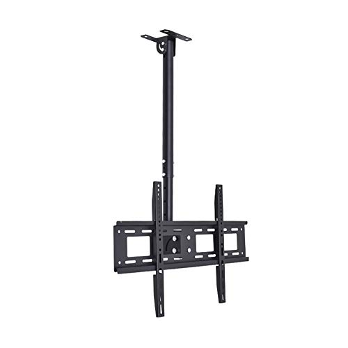 VSULZVNU Soporte universal para TV, soporte de pared ajustable para techo, soporte de TV giratorio e inclinable, se adapta a la mayoría de televisores de pantalla plana LCD y curvos, con carga de 170
