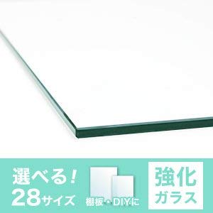 Amazon｜(400×300mm) 強化ガラス棚板 厚み5mm / 棚板ガラス 強化ガラス