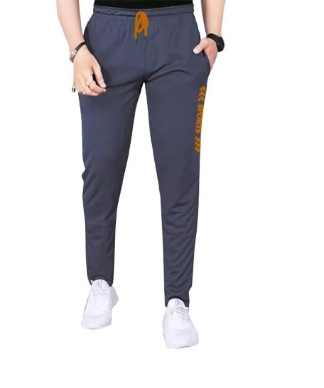 malakar Track Pants for Men || Activewear Pants || Men’s Joggers Polyester with 2 Side Zipper Pockets Casual Trousers Stretchable (Sports | Gym | Yoga) (Orange Sport) (Pack of 1)-picture-15