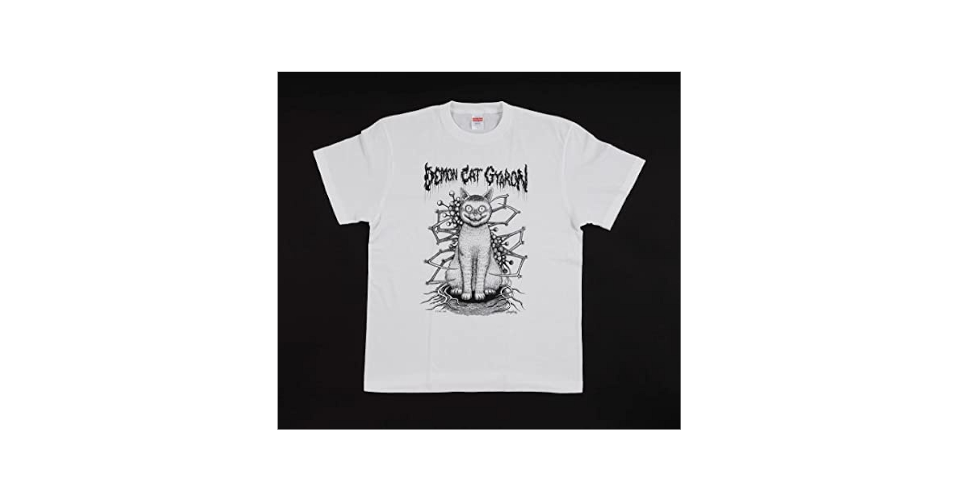 伊藤潤二 ギャロン 猫Tシャツ サイズ4 31G7zvVVhXL.jpg_BO30,255,255,