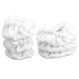 lasuroa 6stk Wiederverwendbar Dampfreiniger-Zubehör, 3 Rechteckige & 3 Dreieckige Mikrofaserhauben Waschbar Doppellagiges Mop Tuch für Dupray Dampfreiniger