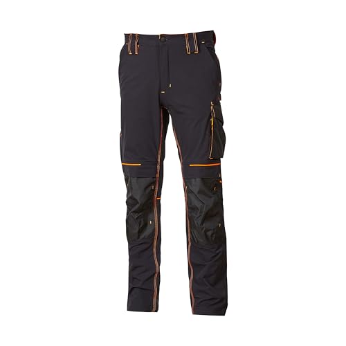 Pantalon de travail Upower Atom Deep Blue décontracté pour homme