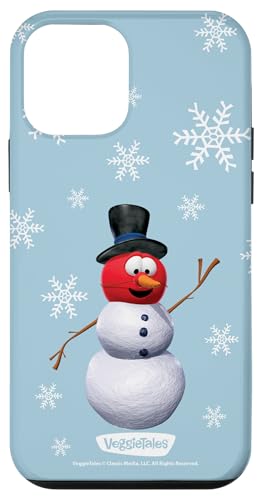 VeggieTales Let It Snow Bob The Tomato Snowman X}zP[X iPhone 12 mini p