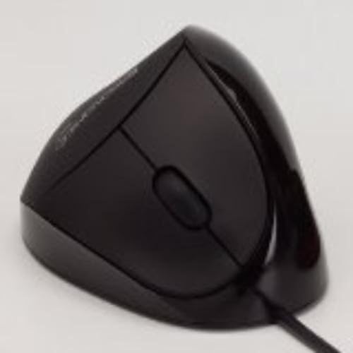 Comfi Ergonomic Usb Mouse Black. Mouse Ergonomically Designed To Fit Right-Hande