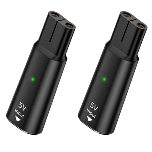 2. Ampia compatibilità con molti modelli di dispositivi: l'adattatore di ricarica è compatibile con numerosi modelli, tra cui OneBlade QP2724, QP2824, QP2834, QP4631, serie Multigroom MG5910, MG7910, MG7930, MG9510 e rasoi della serie S3145, S. 3241, S5884, S5887, S7887, S7886, S7885, S7882, 3000X e 5000X. Si prega di controllare il numero di modello sul proprio dispositivo prima dell'acquisto per garantire la compatibilità