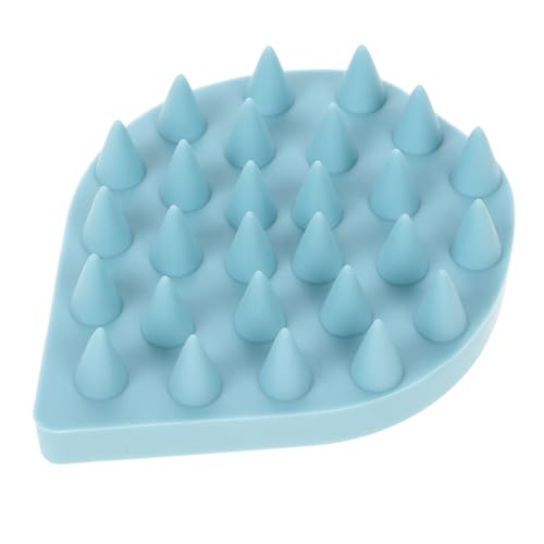 NIYANGLE Masajeador Portátil Para Cabelludo Cepillo Para Champú Limpieza Profunda y Relajación Ducha Depurador De Muerta Color