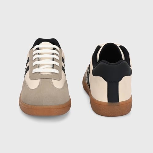 Image of Centrino Women Sneaker | Cushioned Insole for Comfort | Stylish Lace-Up Design | Perfect for Casual Outfit for Girls (9781)