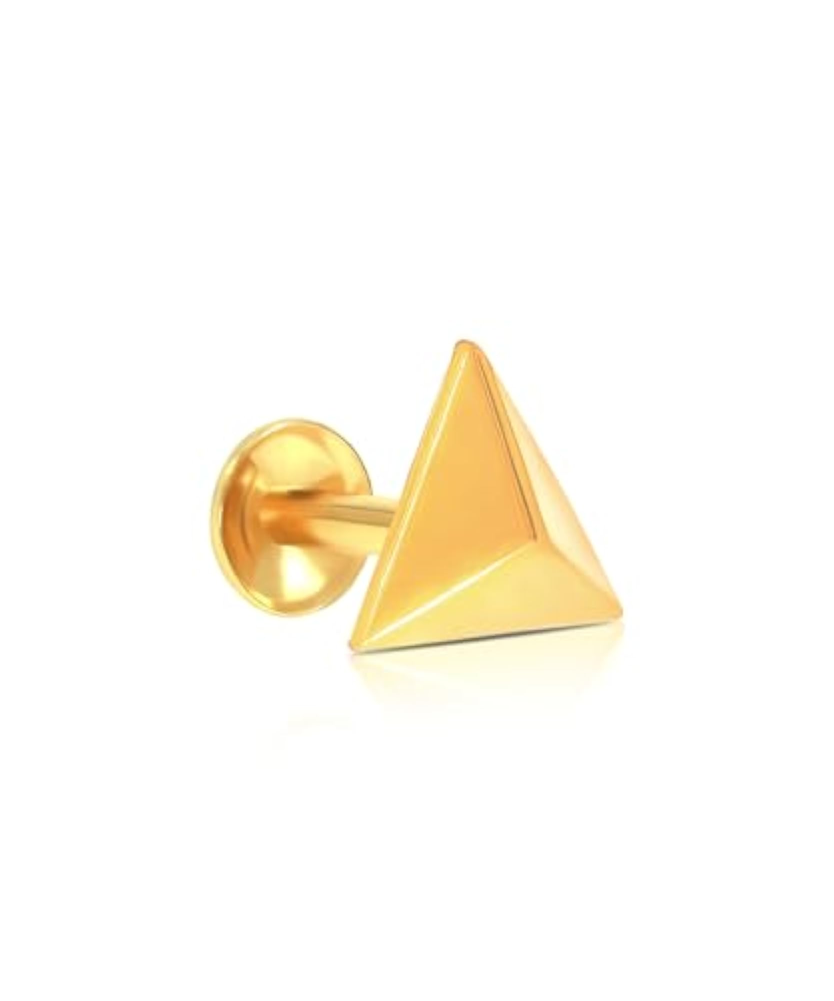 22K BIS Hallmark 916 Gold Nose Pin