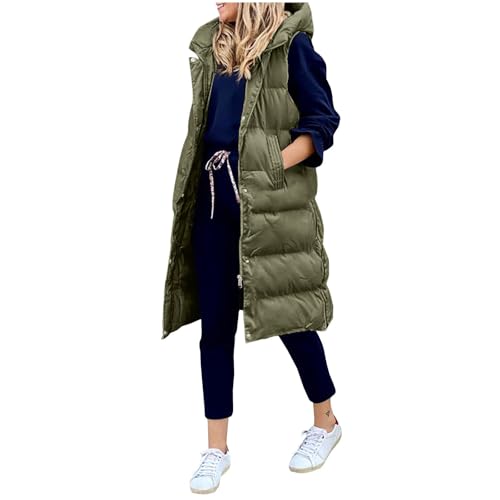 Manteau long gilet doudoune pour vos sorties urbaines d'hiver au chaud