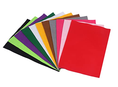 Feuille de feutre doux coloré 2,2 mm pour loisirs créatifs bricolage et découpe de formes DIY