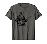 Funny Abraham Lincoln Playing Electric Guitar T-Shirt