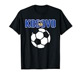 Stolze kosovan-Flagge Fußballliebhaber Design für Kosovan-Menschen und Fußballspieler zu tragen, wenn Sie auf einem Fußballmeisterschaftsturnier jubeln. Fußball-Outfit für jeden Fußball-Jungen / Mädchen, Fußball-Mam/Vater, Torwart, Fußballtrainer und stolze Kosovan-Fußballmann-Fans.