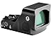 Zulisy OWLc 3 MOA Green Dot & 56 MOA Circle Reticle Sight for Astigmatism, fit Doctor/Viper Footprint Full-Size Pistol Mount, Shake to Awake, 1x24mm Open Reflex Optic with Picatinny Rail Adapter Plate
