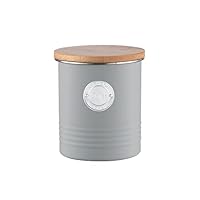 Typhoon Living Coffee Canister, Grey, 1400.732V, 1 Litre