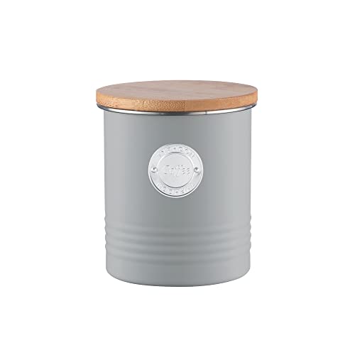 Typhoon Living Coffee Canister, Grey, 1400.732V, 1 Litre
