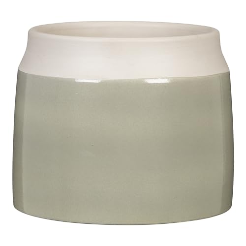 Scheurich Jarro, Blumentopf aus Keramik, Farbe: Verde, 14,9 cm Durchmesser, 14 cm hoch, 2,4 l Vol.