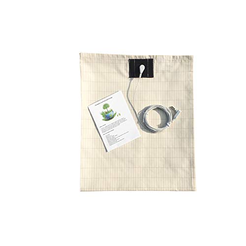 Earthing Sheet with Grounding Cord,Made with Premium Cotton and Pure Silver Threads,Grounding Sheets