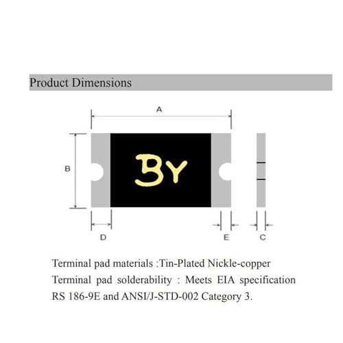 Fusible réinitialisable PPTC SMD 1206 pour la protection de vos circuits - 6