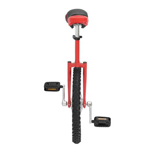 Image of DYNAMI Unicycle with Excellent Steel Frame,Leakproof Tire,Adjustable Height,Curved PU Seat,Mute Bearing,Anti-Slip Designs,for Outdoor Sports Fitness Exercise