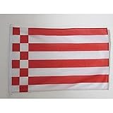 AZ FLAG Bootflagge Bremen 45x30 cm, Bremen Bootsfahne 30 x 45 Cm Marine Flaggen - Flaggen