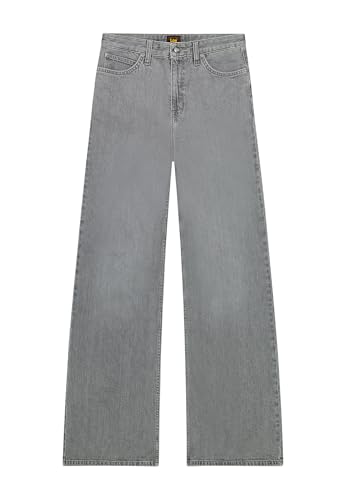 LEE - Jeans Damen - High Waist Wide Leg Fit - Stella - Grey Fog – Ansicht 1