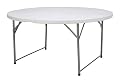 chiner Mesa Redonda Plegable al Centro 150 cm