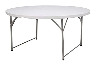 chiner Mesa Redonda Plegable al Centro 150 cm